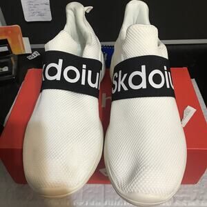 SKDOIUL Men's Slip On Running Tennis Walking Shoes SZ 10 US 44 EUR White